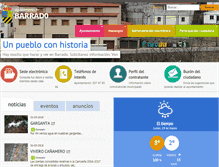 Tablet Screenshot of barrado.es